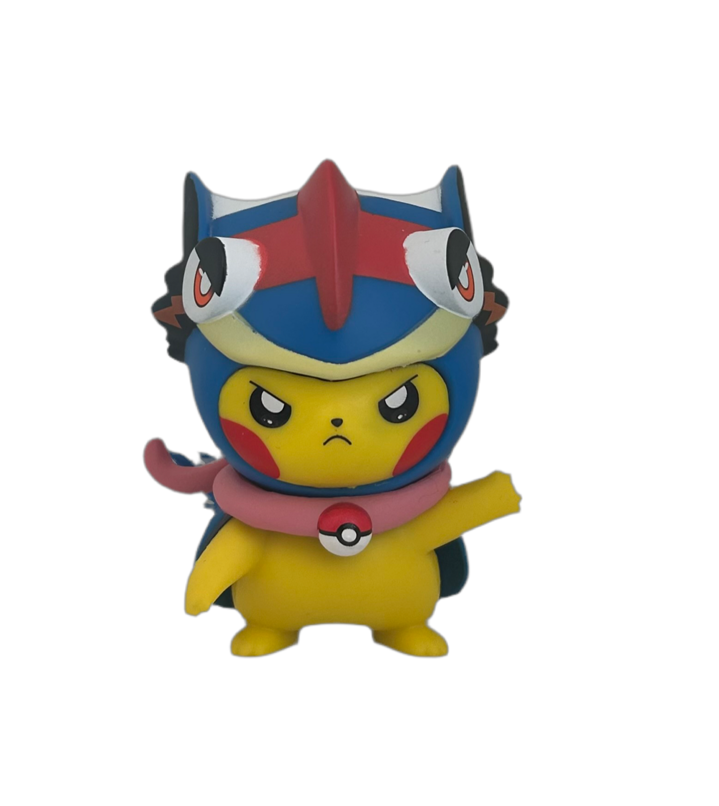 Pikachu Poncho Greninja Figure