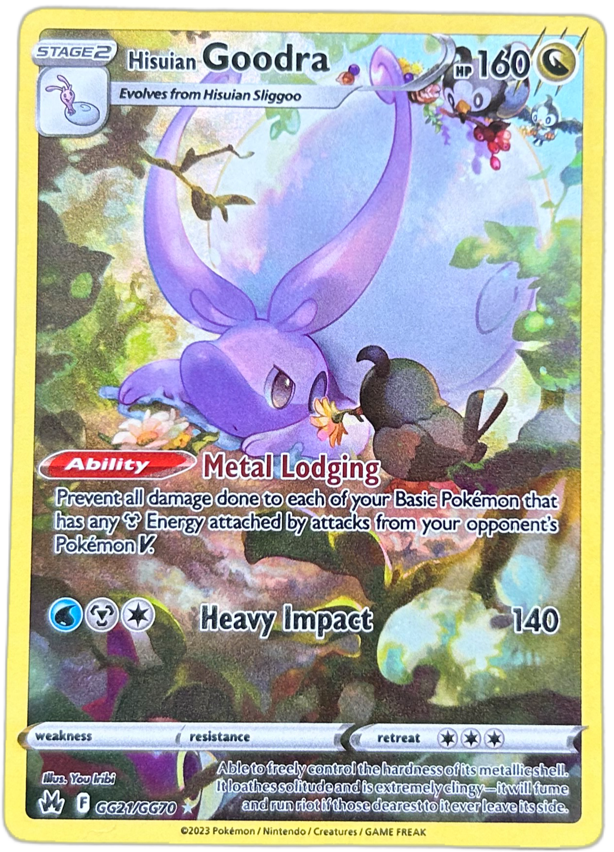Hisuian Goodra #GG21 Crown Zenith