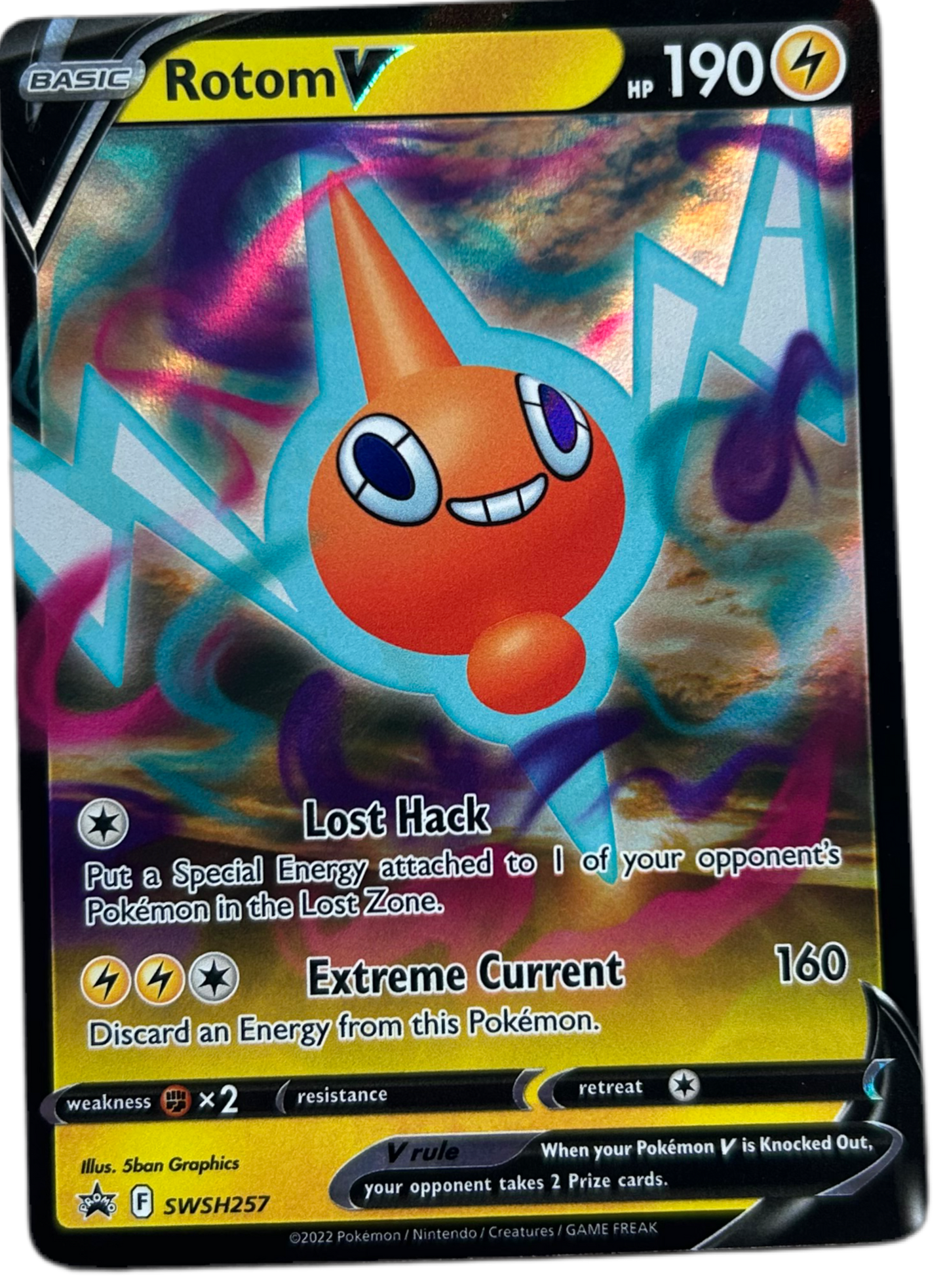 Rotom V #SWSH257 Promo