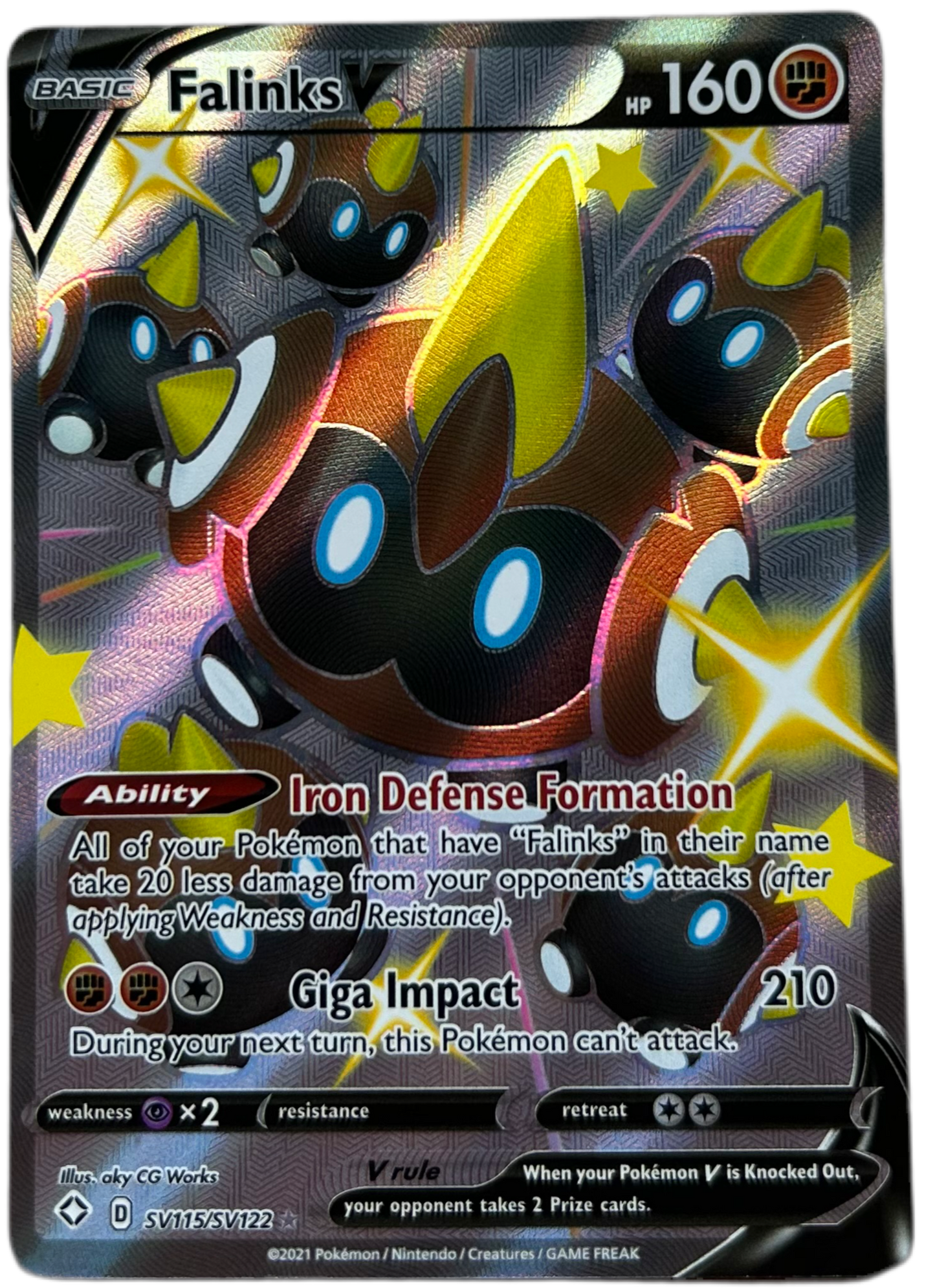 Falinks V #SV115 Shining Fates