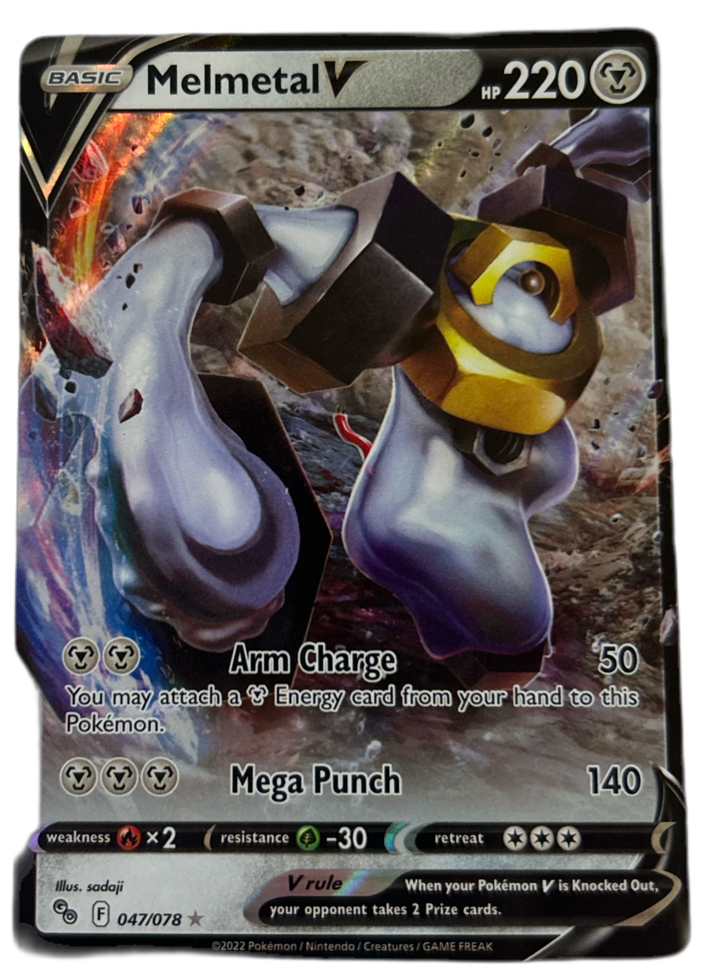 Melmetal V #47 Pokemon Go