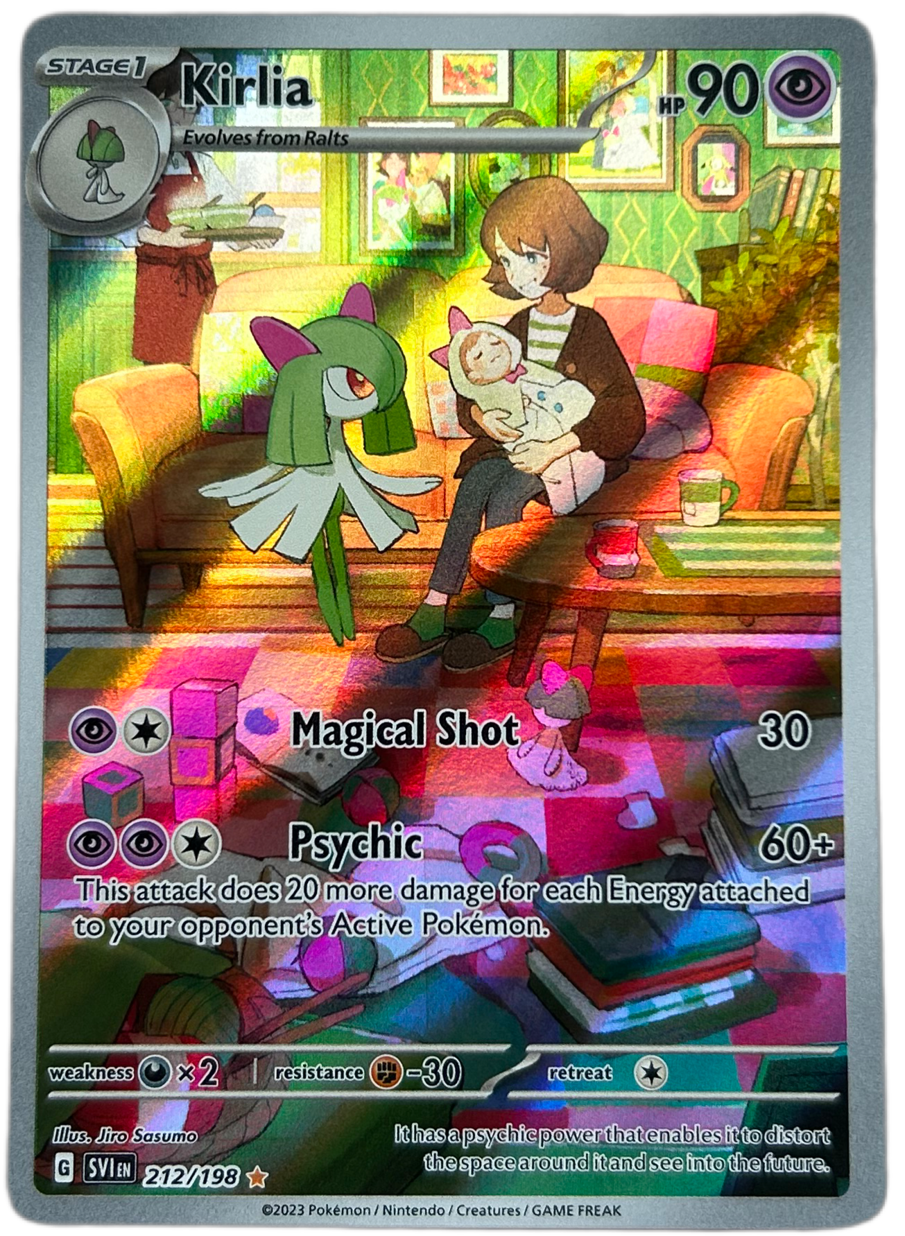 Kirlia #212 Scarlet & Violet
