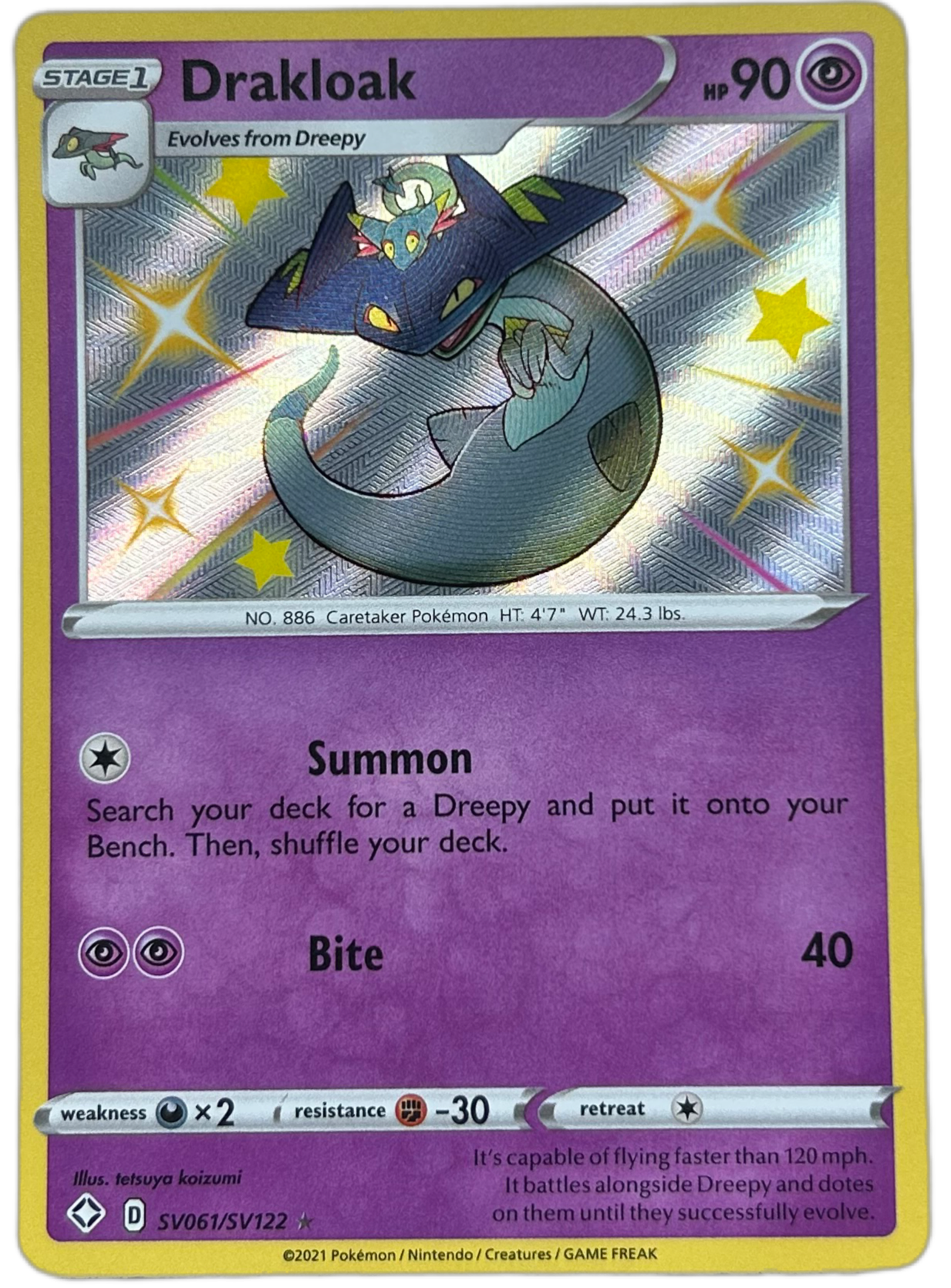 Drakloak #SV061 Shining Fates