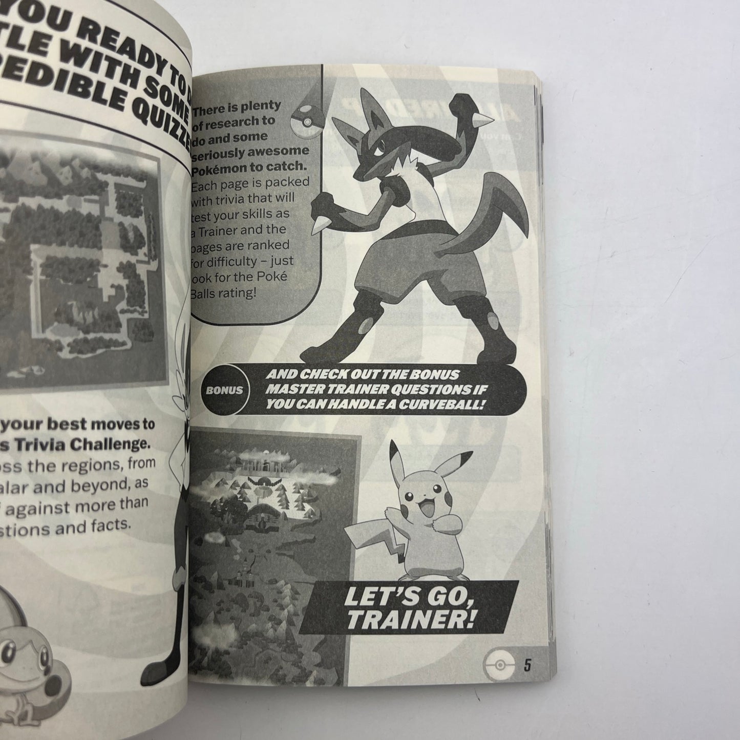 Pokémon Trivia Challenge The Ultimate Quiz Paperback Book Pokémon