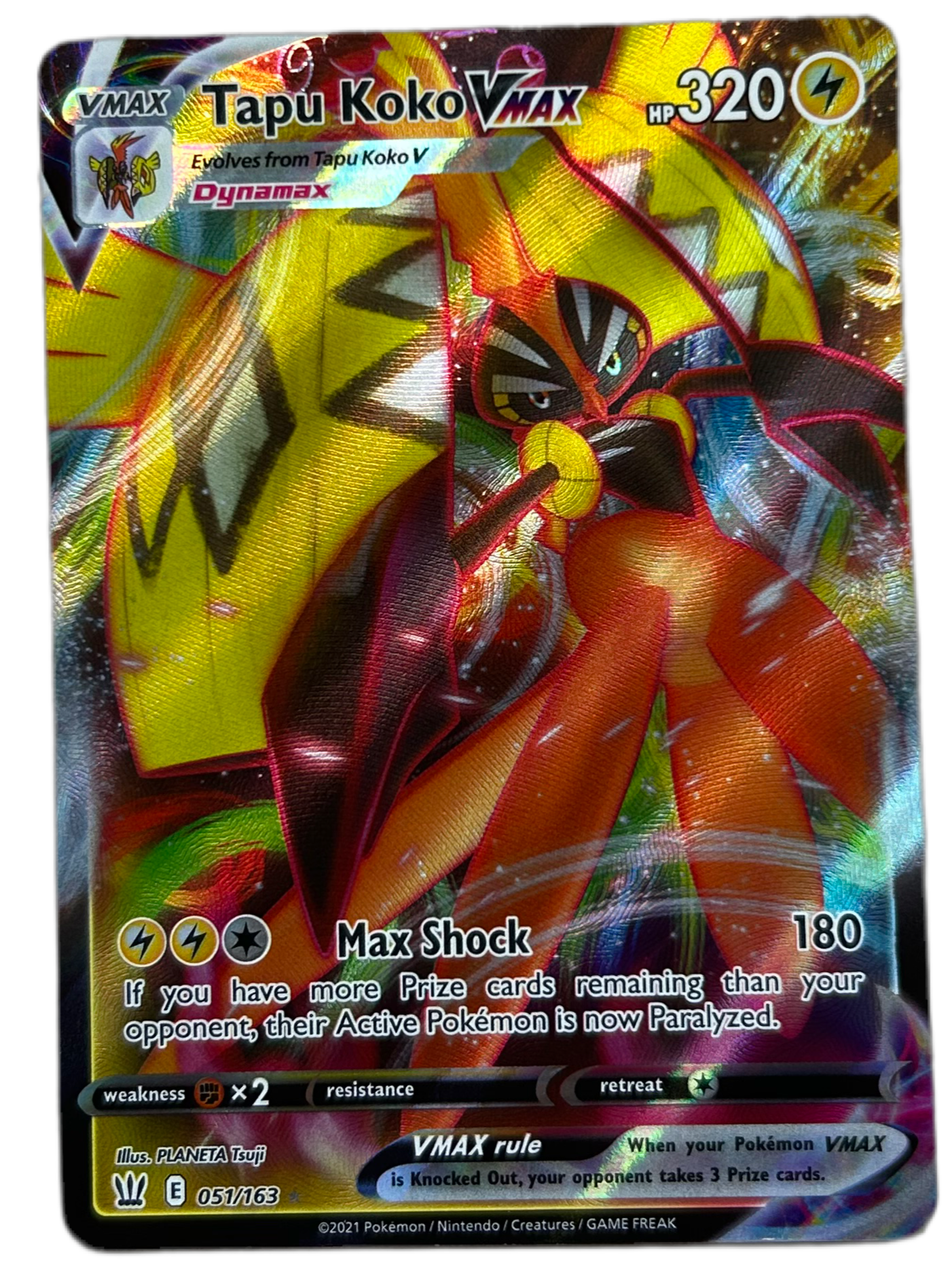 Tapu Koko VMAX #51 Battle Styles