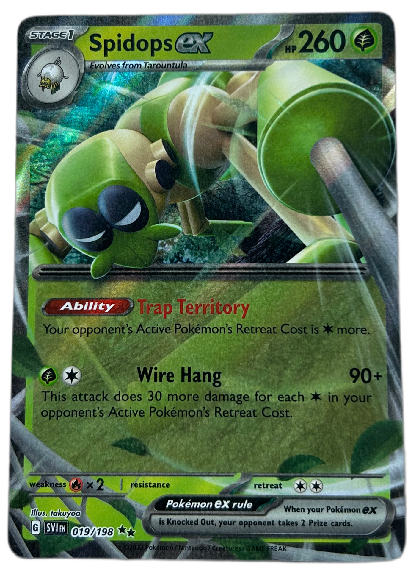 Spidops ex #19 Scarlet & Violet