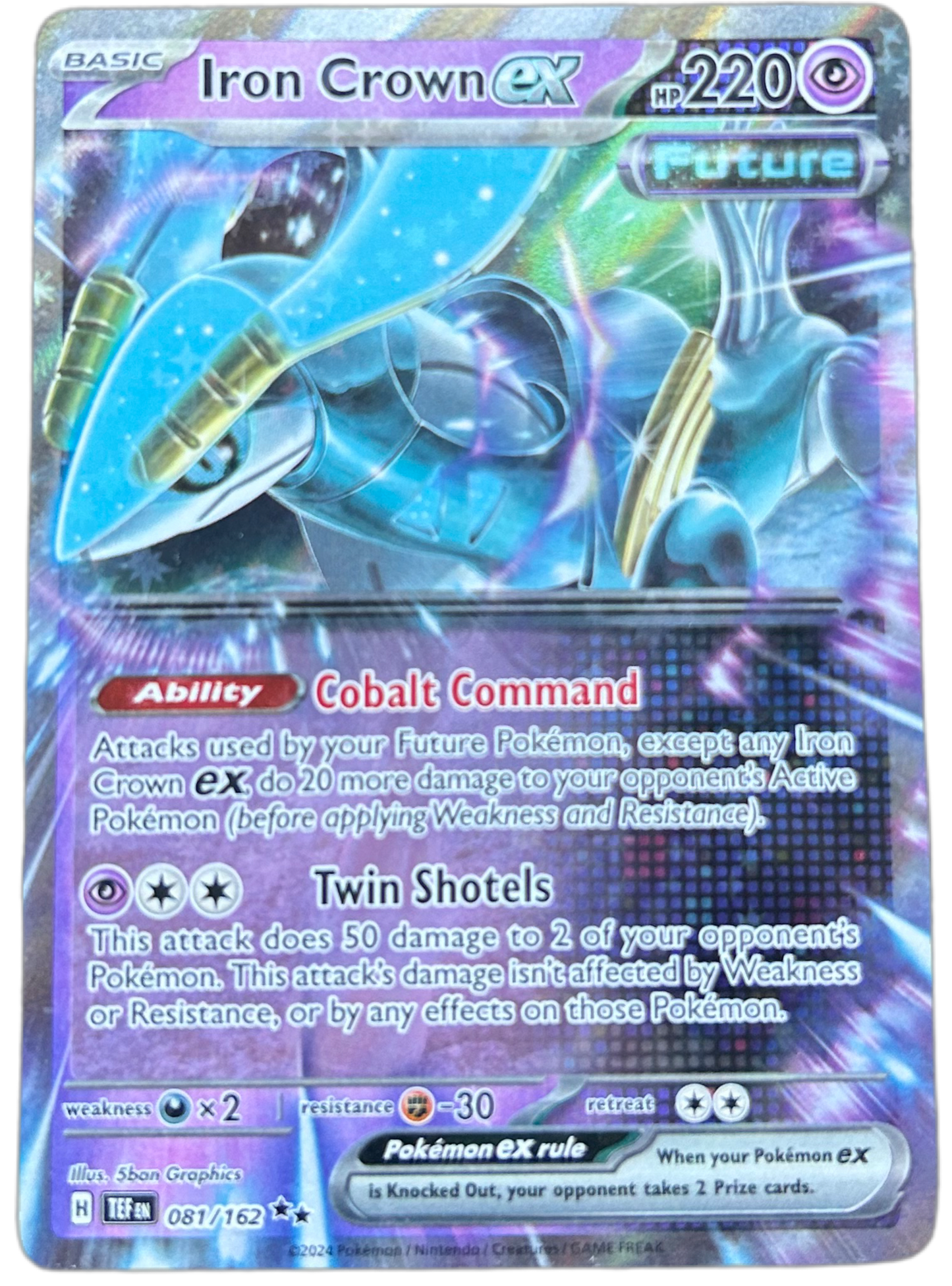 Iron Crown Ex #81 Temporal Forces