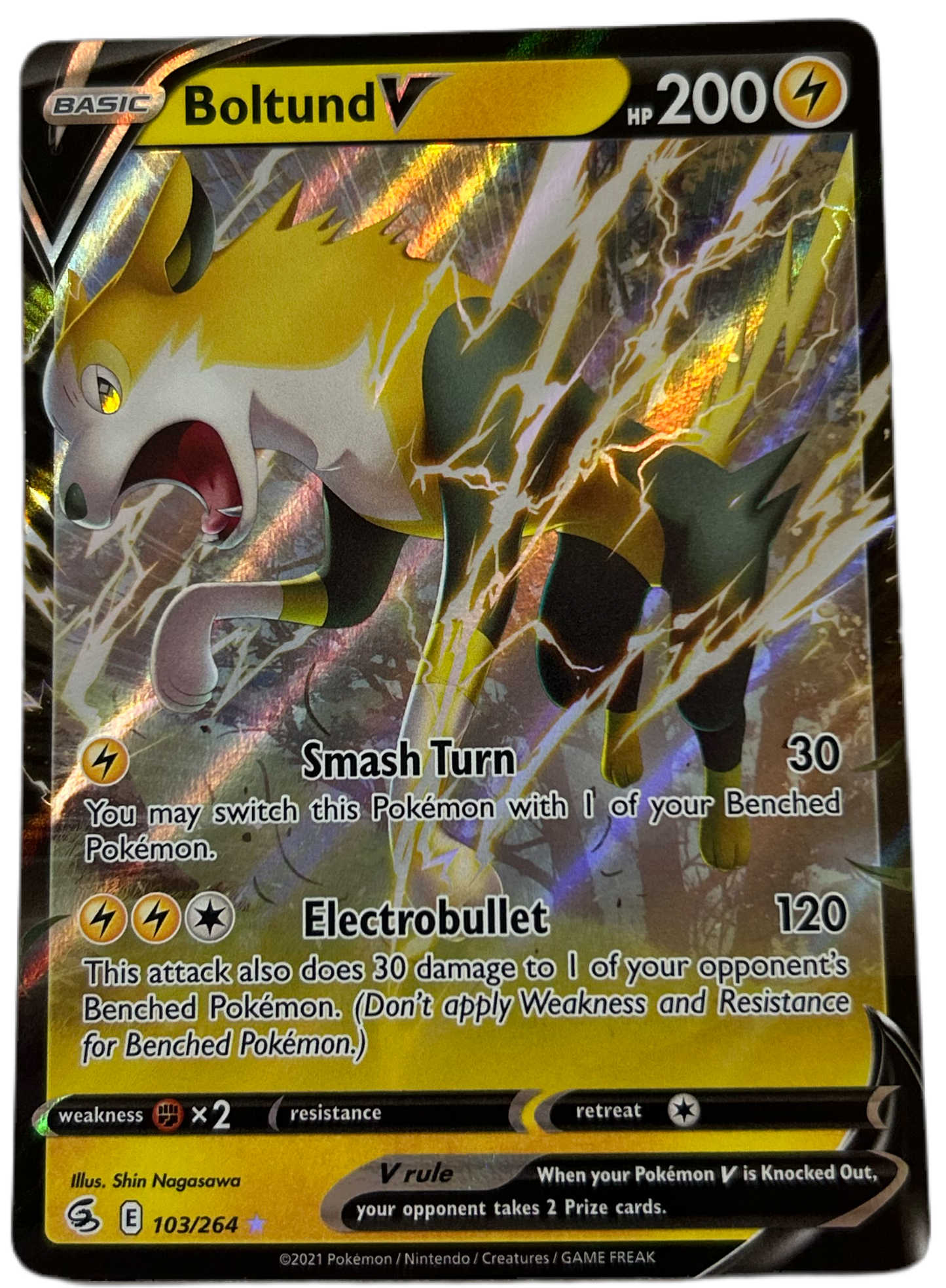 Boltund V #103 Fusion Strike