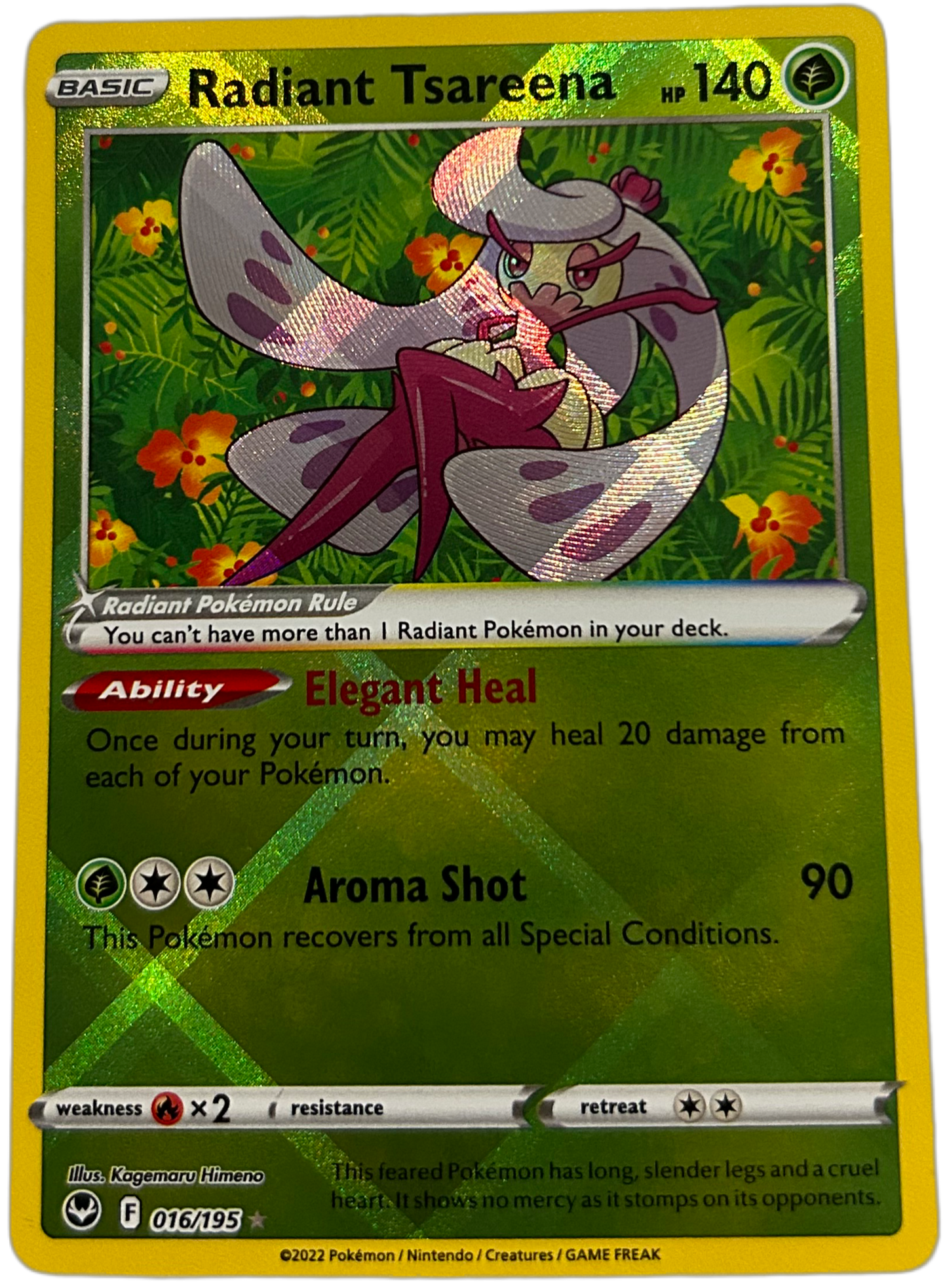 Radiant Tsareena #16 Silver Tempest