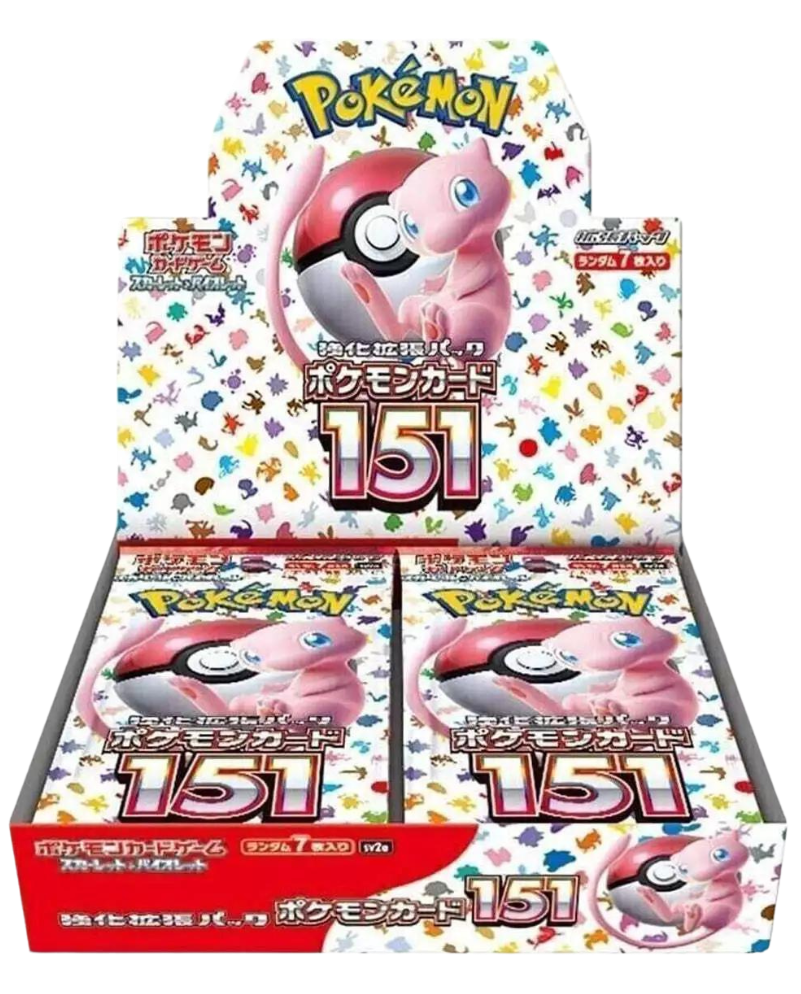 151 Japanese Booster Box