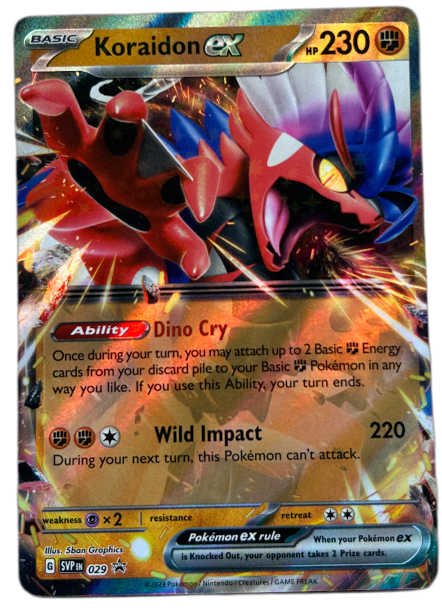 Koraidon ex #29 Promo