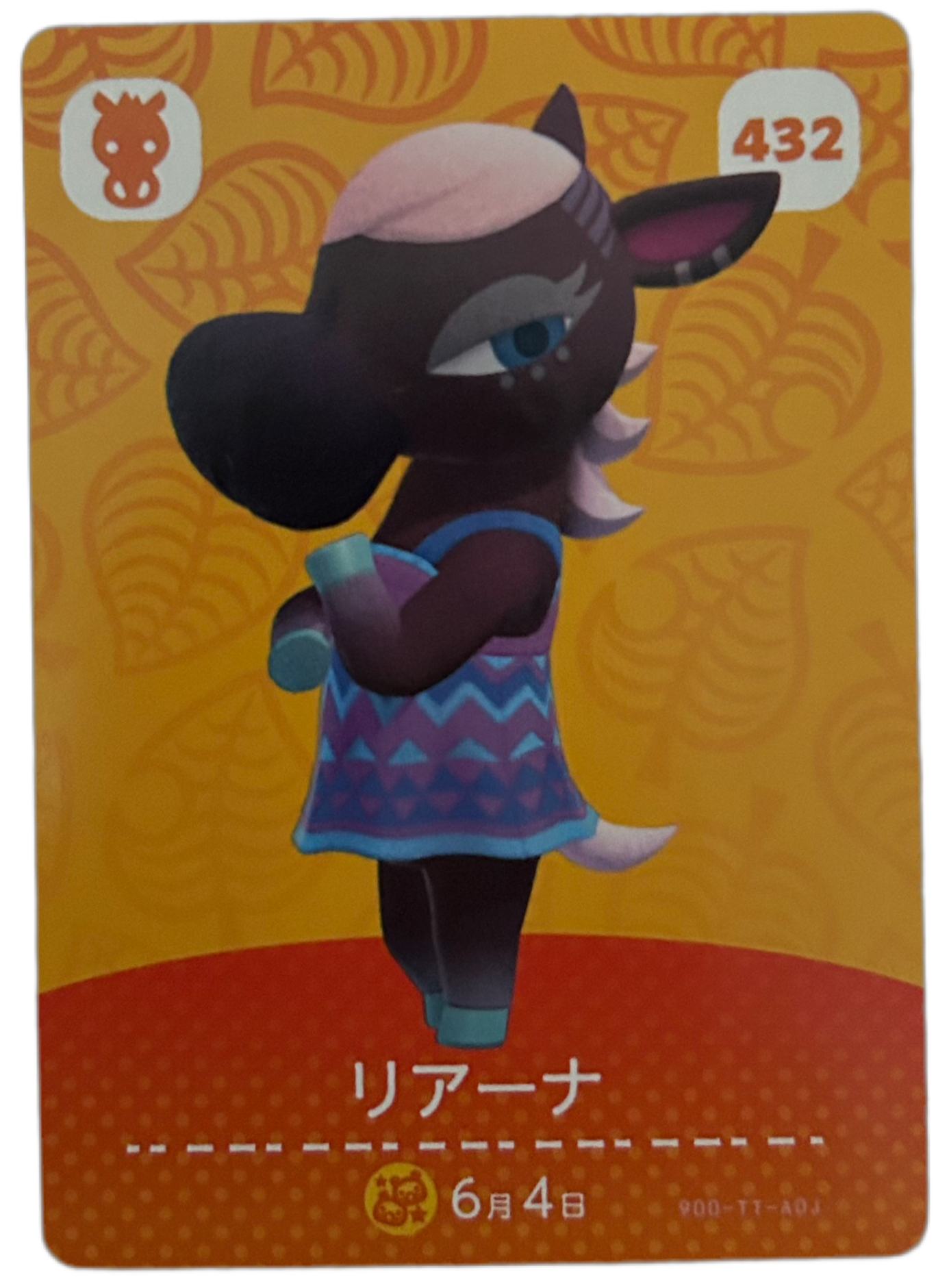Reneigh 432 Animal Crossing Series 5 Japanese Amiibo Card