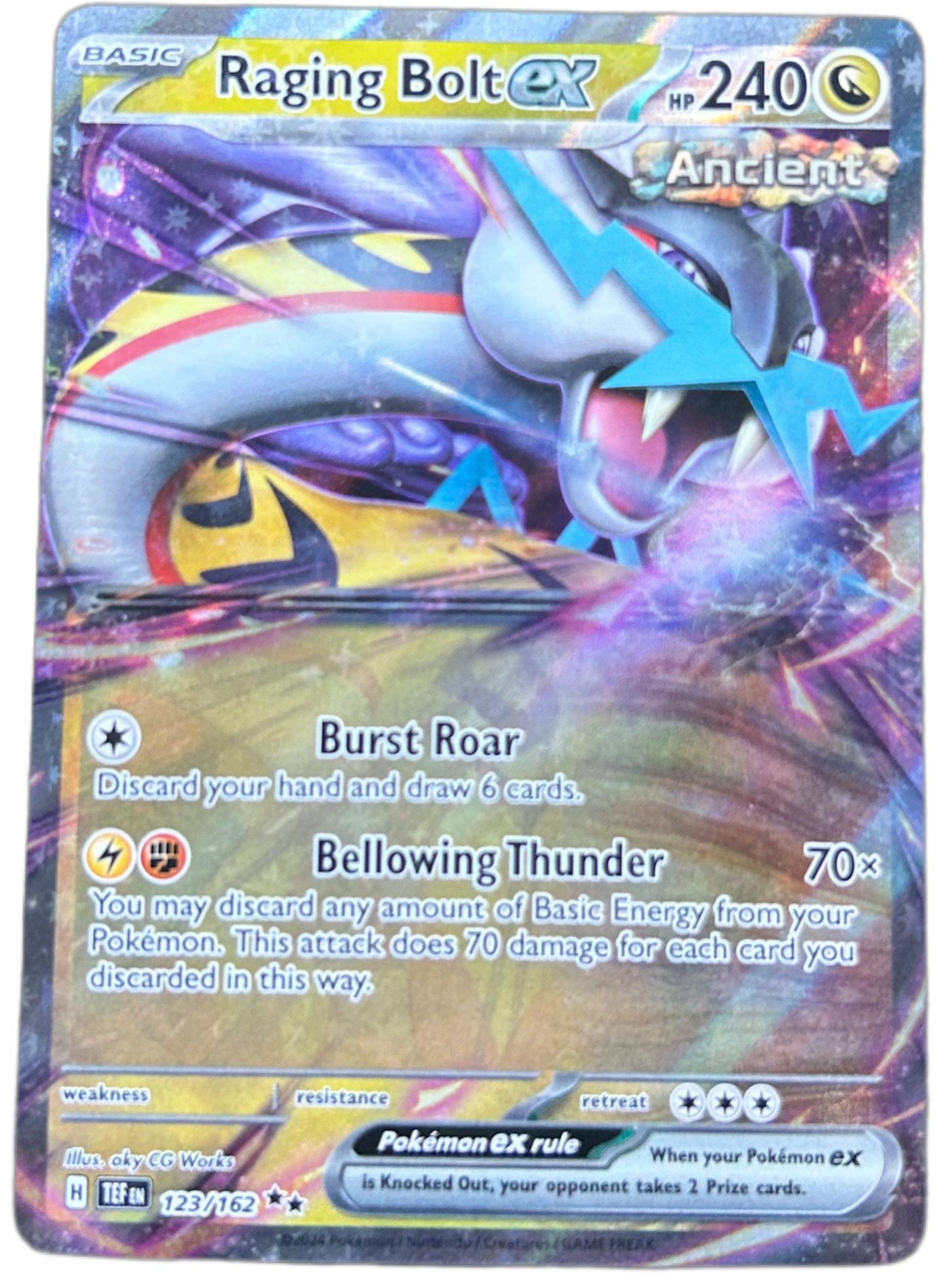 Raging Bolt Ex #123 Temporal Forces
