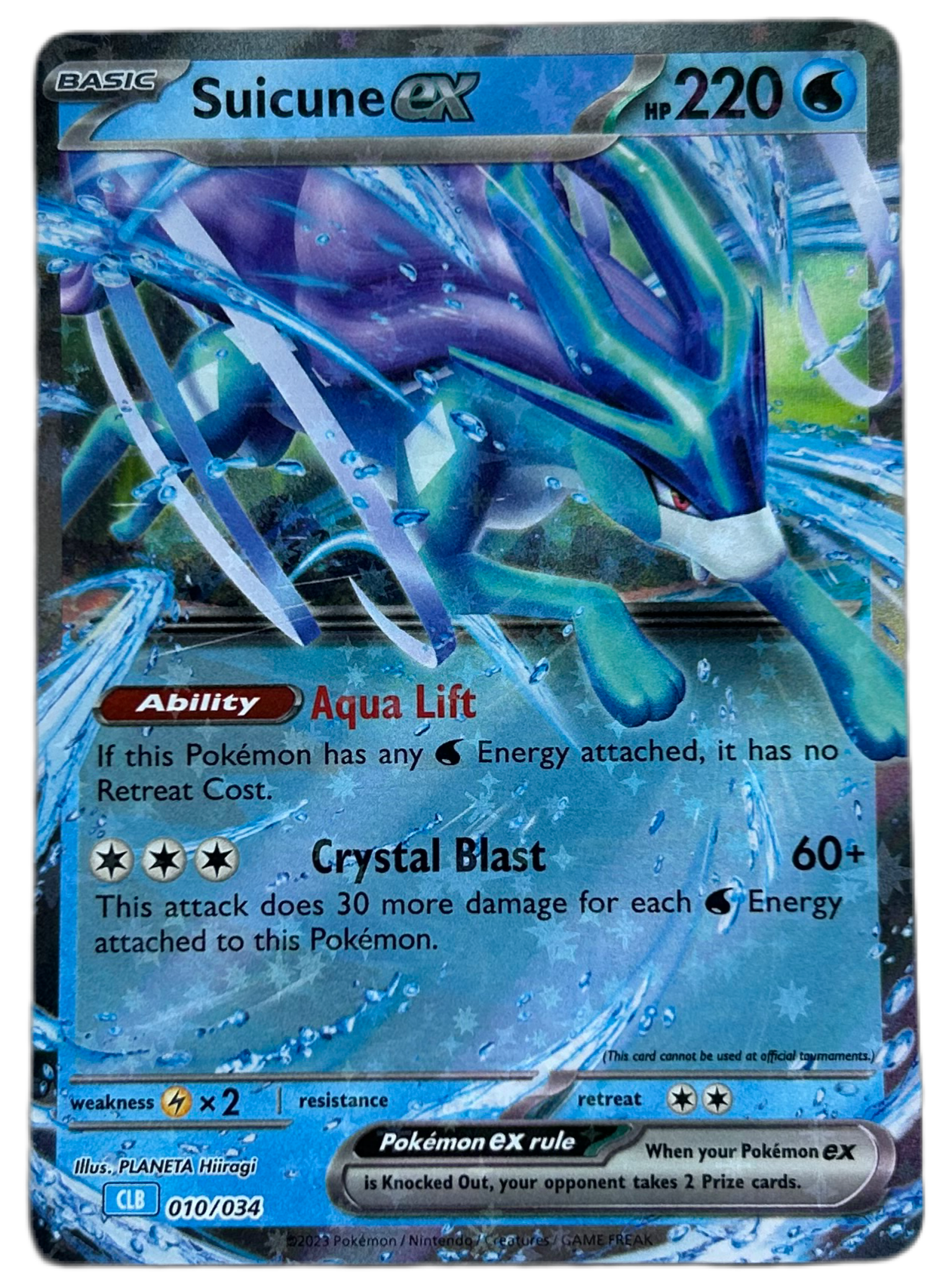 Suicune EX #10 TCG Classic: Blastoise Deck