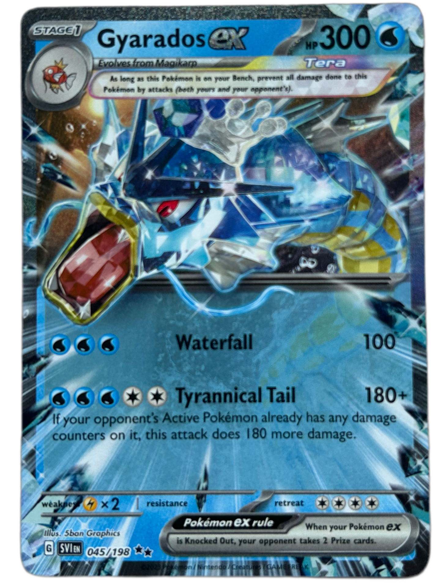 Gyarados ex #45 Scarlet & Violet