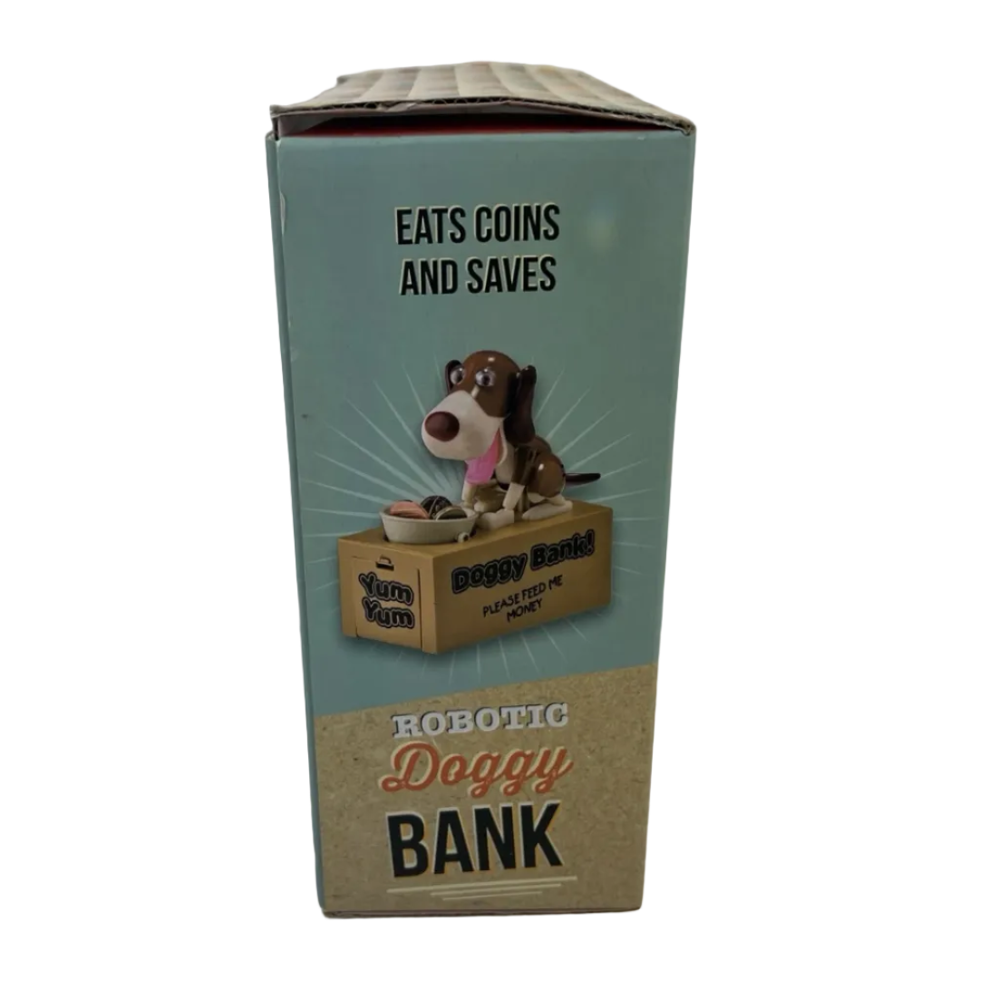 Robotic Doggy Coin Bank Eats Coins & Saves Money Box | Brand New in Box