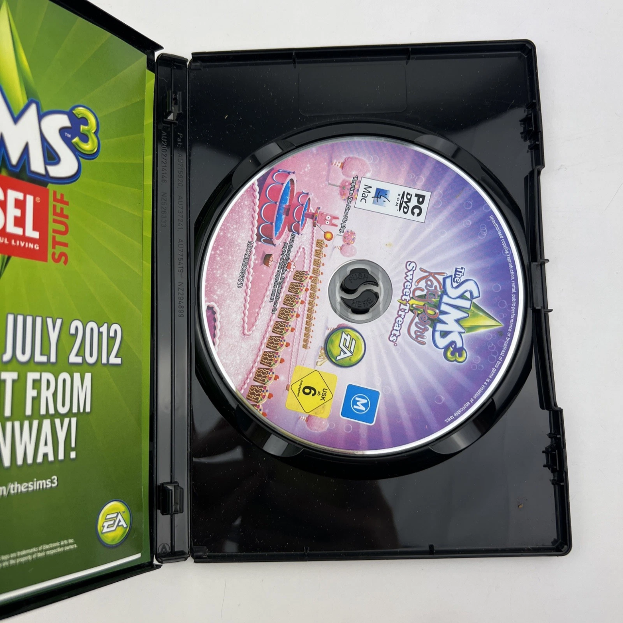 The Sims 3 Katy Perry Sweet Treats PC Game Expansion Disc EA Sims 3