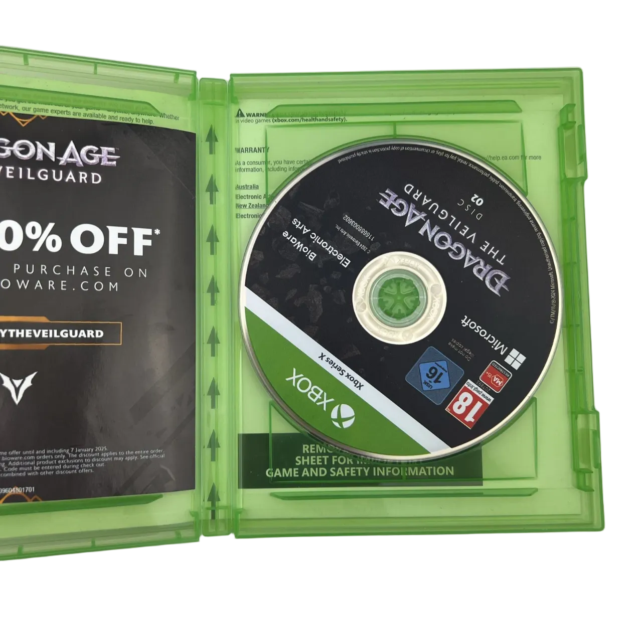 Dragon Age: The Veilguard Xbox Series X 2024 RPG EA Games Region Free
