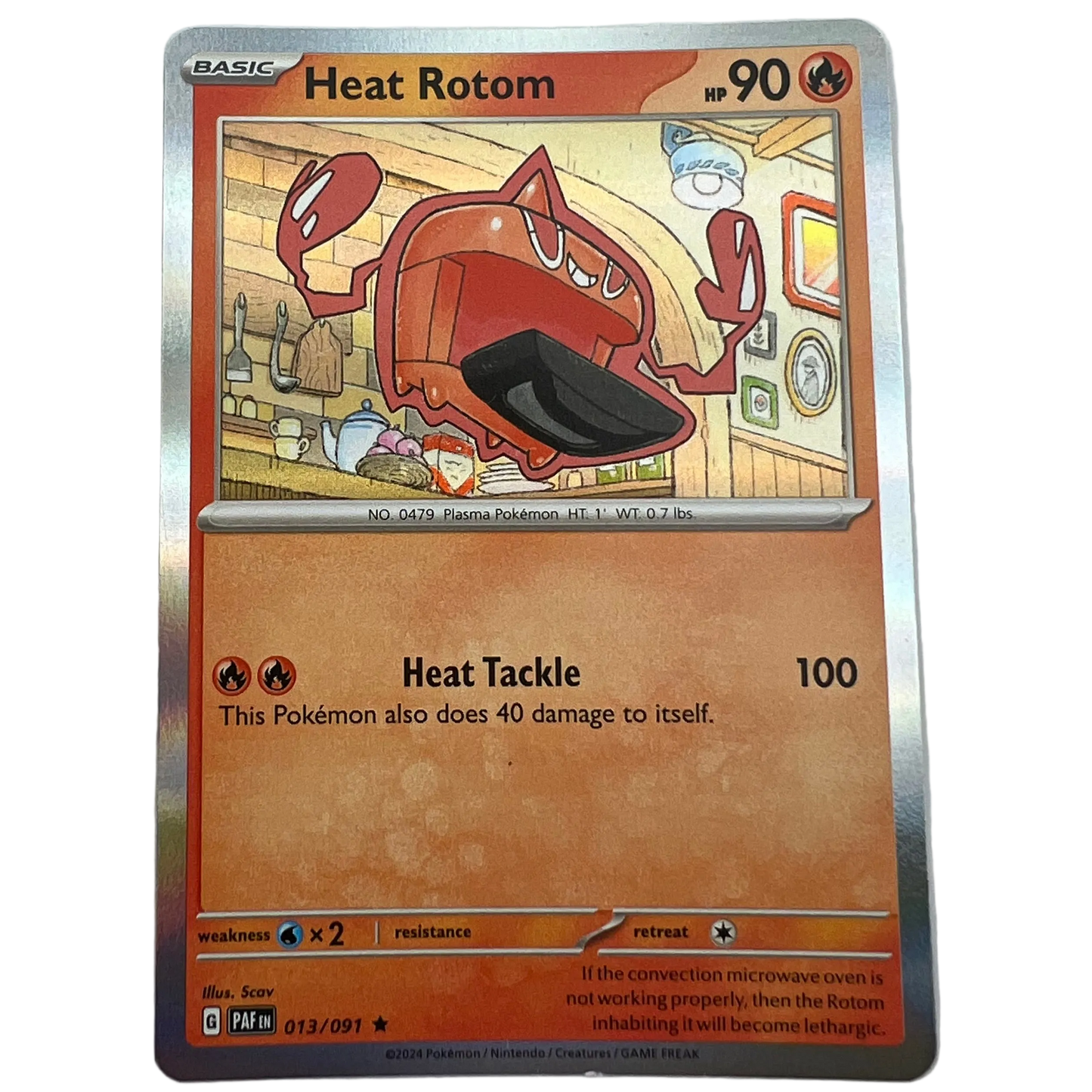 Heat Rotom #13 Paldean Fates