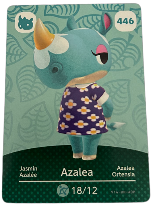 Azalea 446 Animal Crossing Amiibo Card Series 5