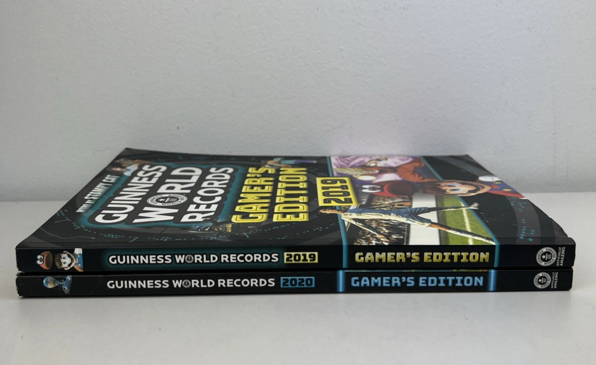Guinness World Records Gamer’s Edition 2019 & 2020 Book Bundle