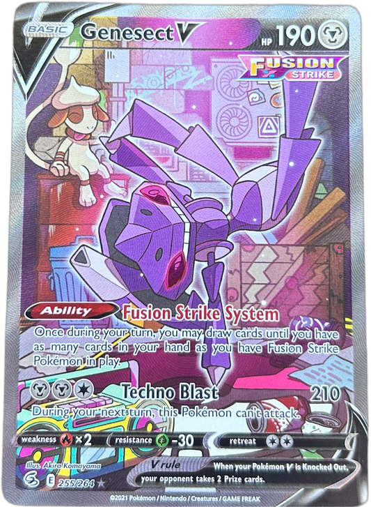 Genesect V #255 Fusion Strike.