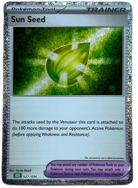 Sun Seed #27 TCG Classic: Venusaur Deck