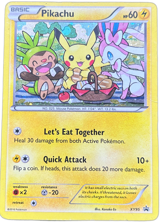 Pikachu #XY95 Pokemon Promo.