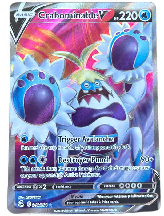 Crabominable V #248 Fusion Strike