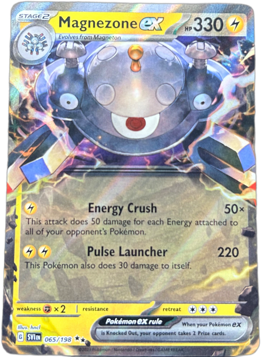 Magnezone Ex #65 Scarlet & Violet.
