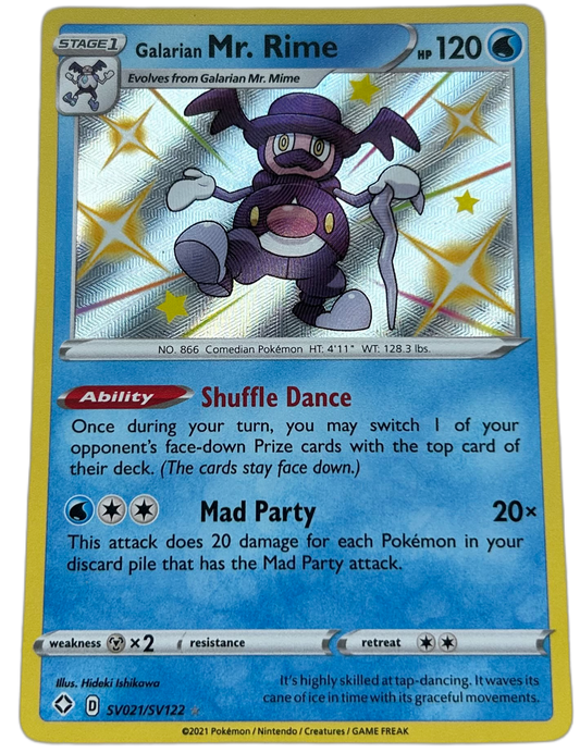 Galarian Mr. Rime #SV021 Shining Fates