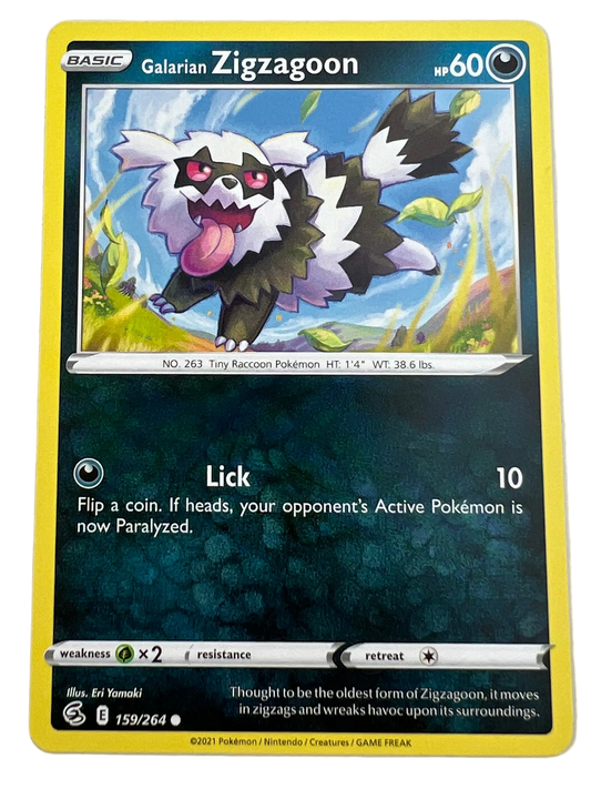 Galarian Zigzagoon #159 Fusion Strike
