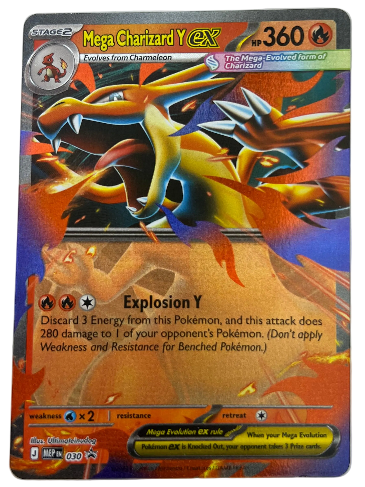 Mega Charizard Y Ex #30 Mega Evolution Promo