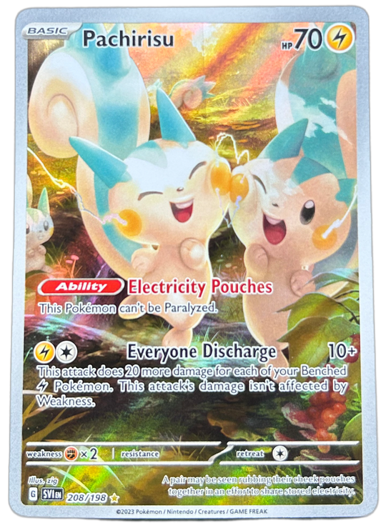 Pachirisu #208 Scarlet & Violet.