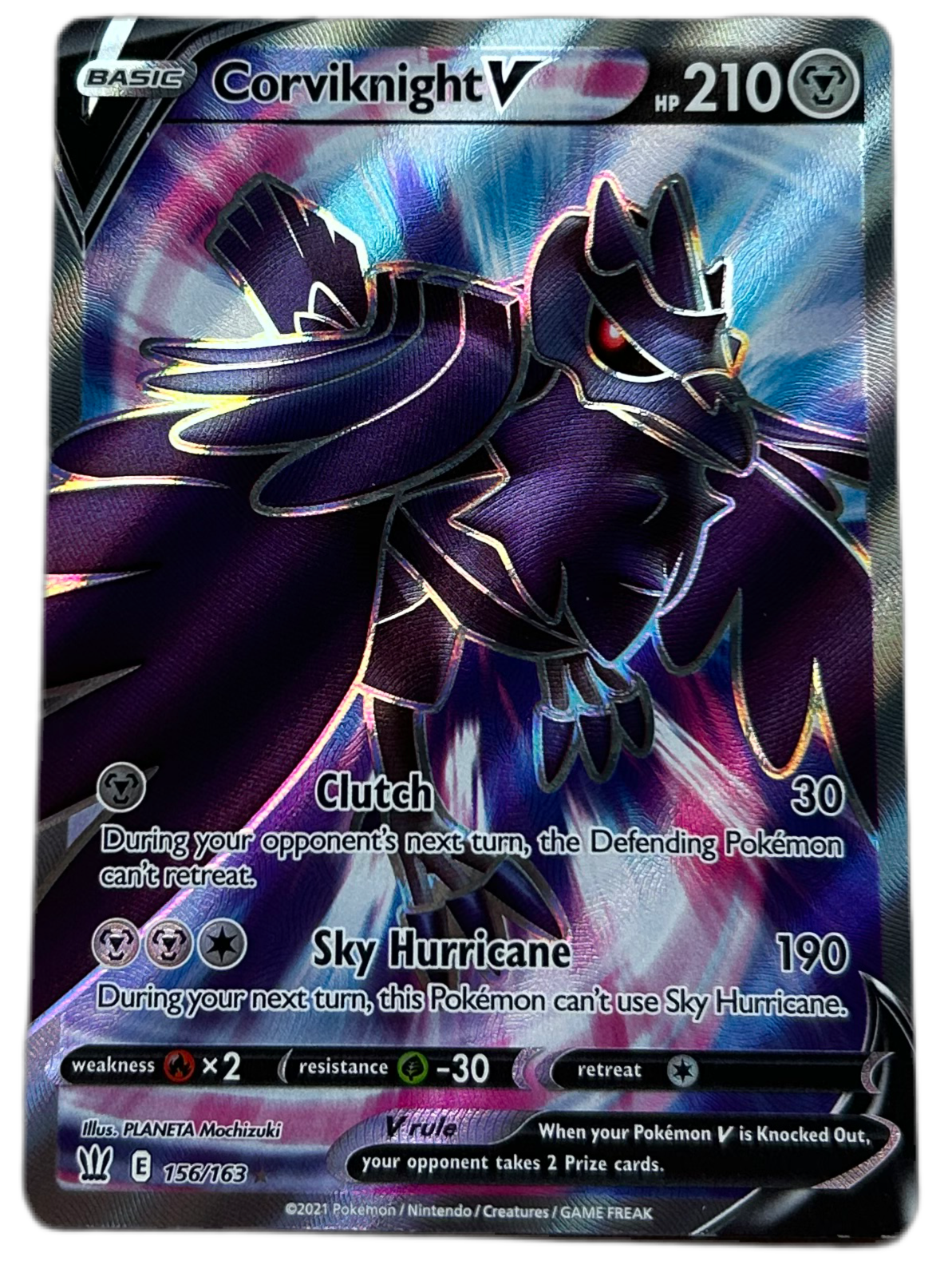 Corviknight V #156 Battle Styles