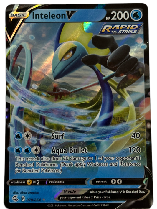 Inteleon V #78 Fusion Strike