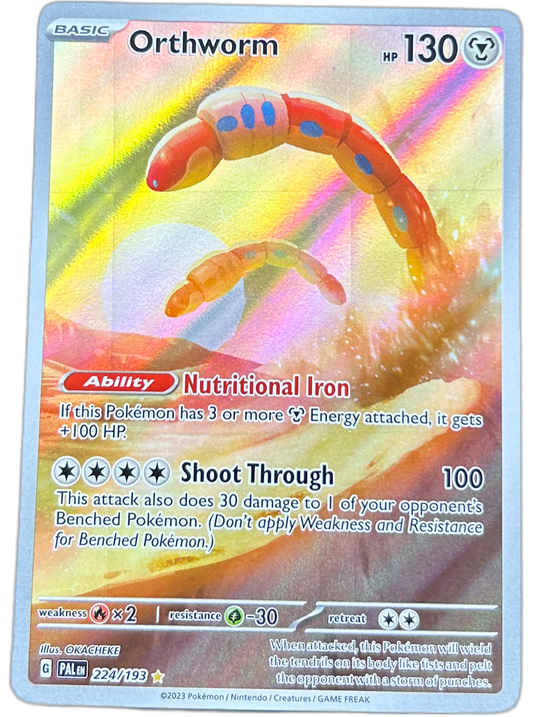 Orthworm #224 Paldea Evolved.