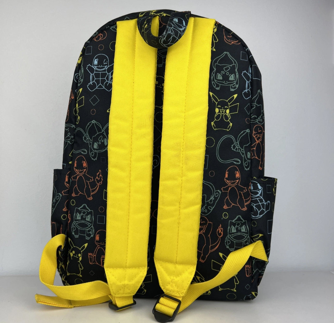 Pokemon EB Games Pikachu Charmander Squirtle Bulbasaur Backpack