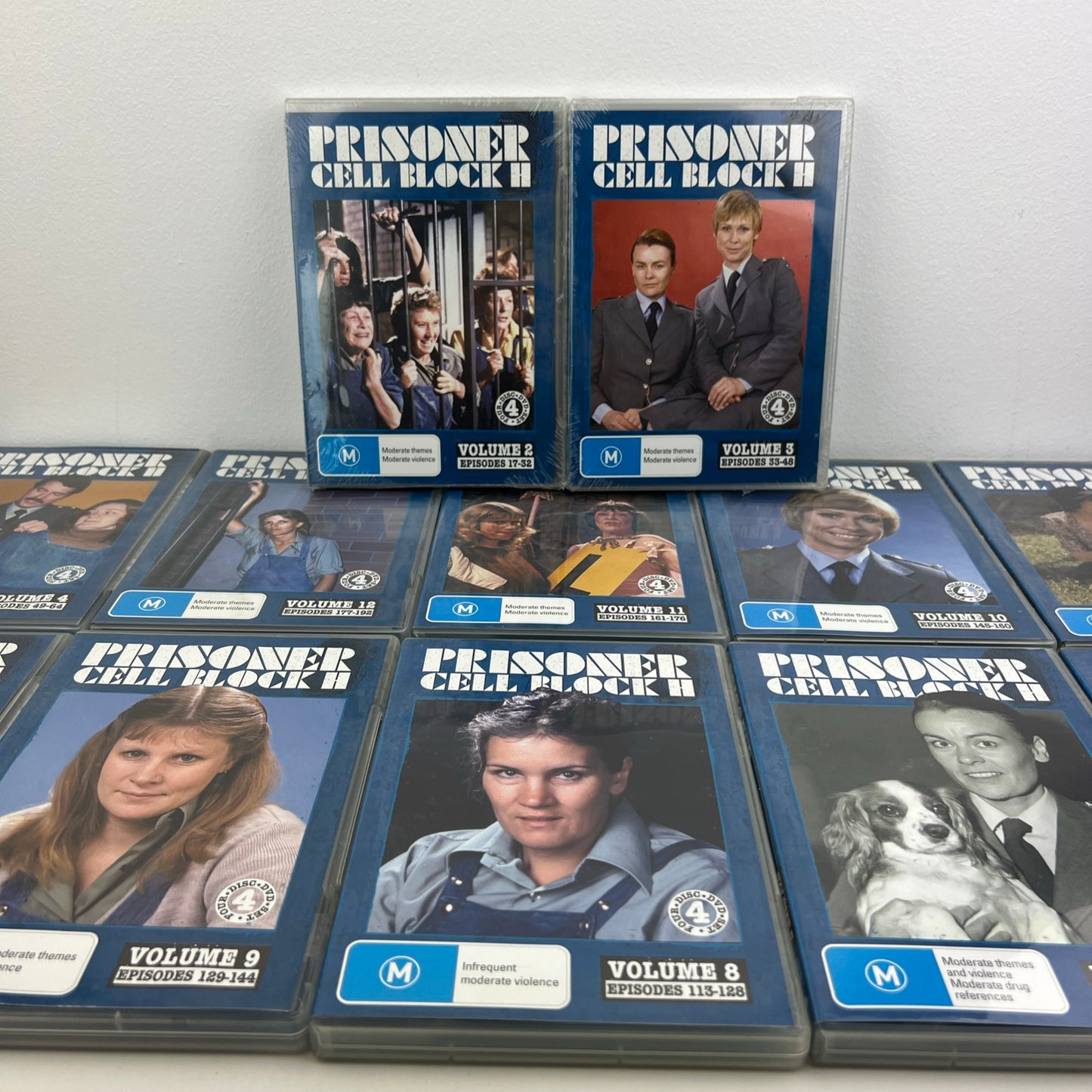 Prisoner Cell Block H Vol 1-12 DVD Box Set All Regions