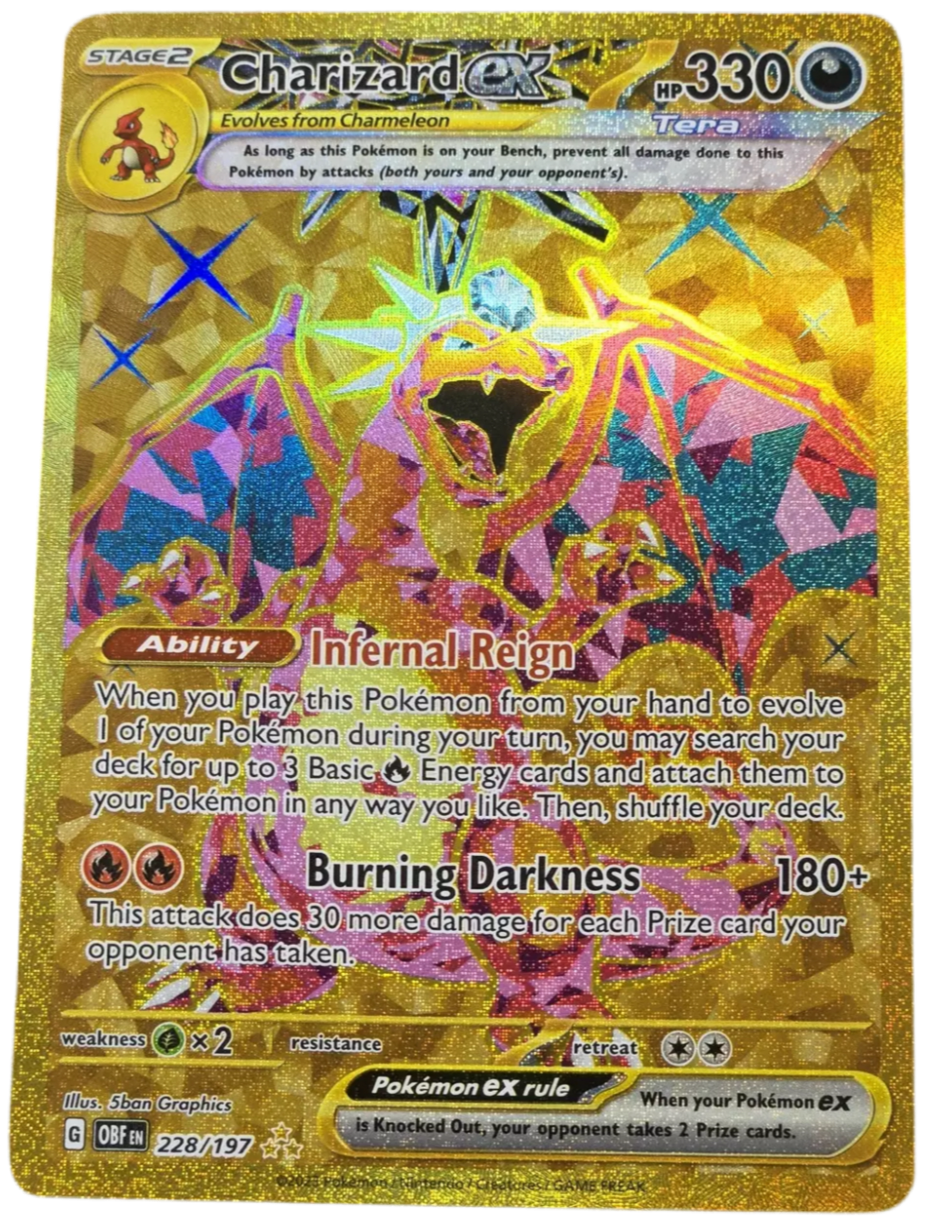 Charizard Ex #228 Obsidian Flames