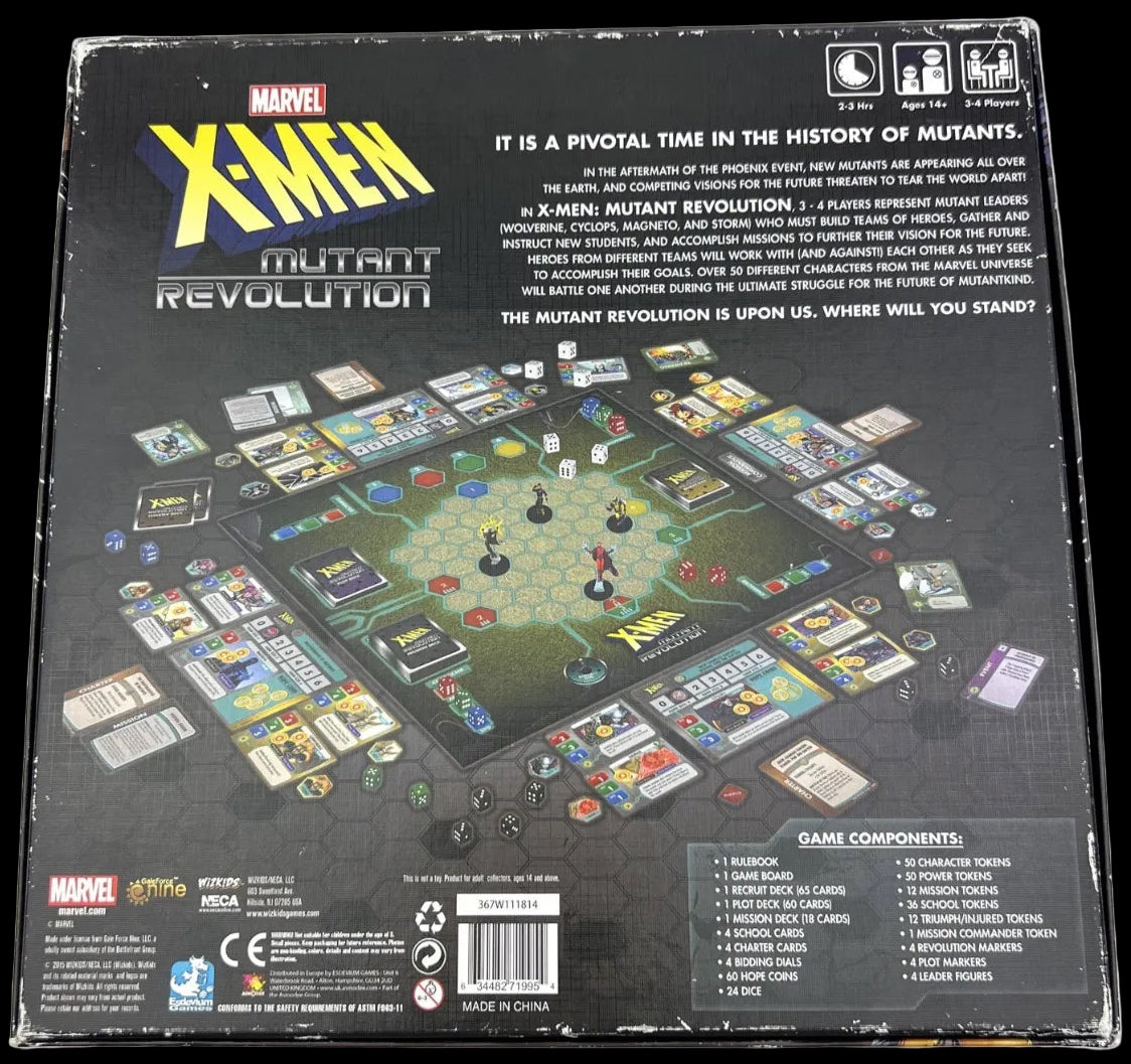 X-Men Mutant Revolution HeroClix Strategy Game 2015 Complete Set Marvel