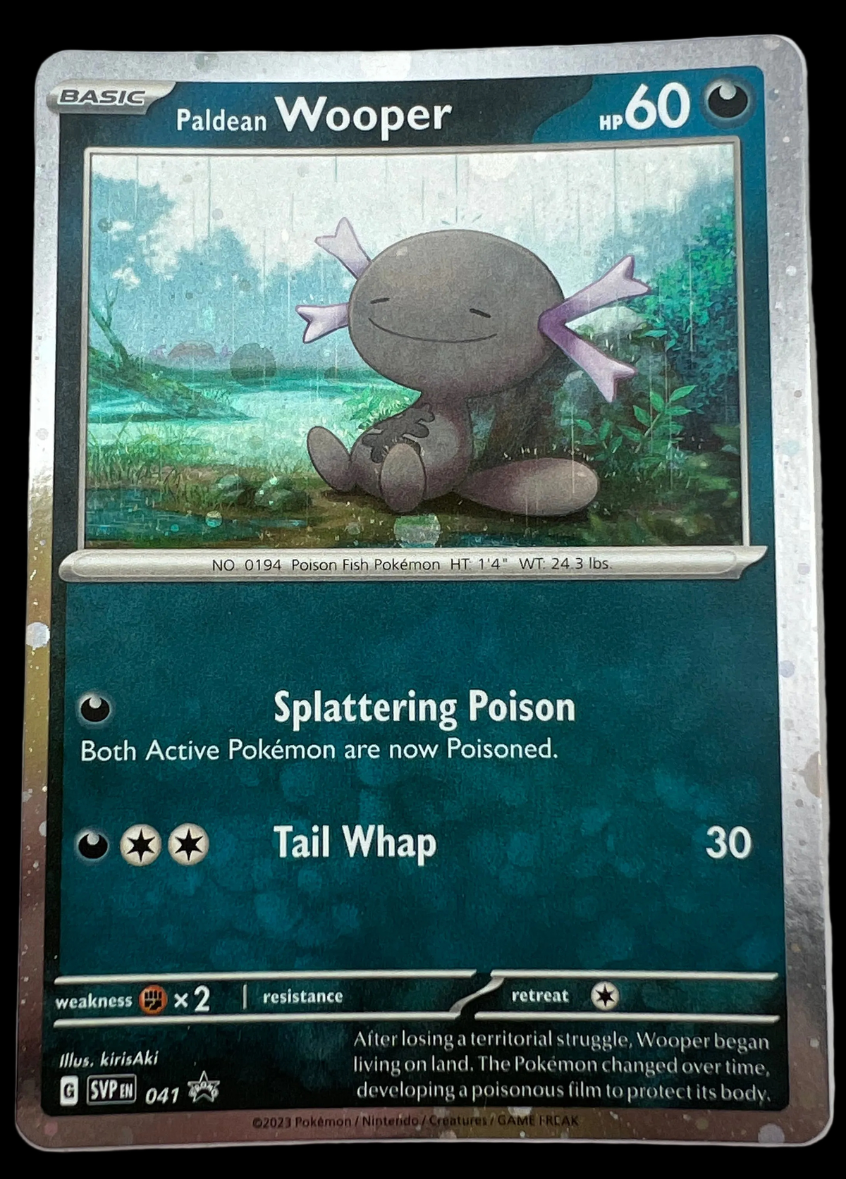 Paldean Wooper #41 Promo