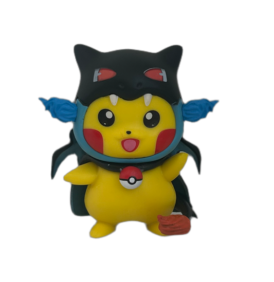 Pikachu Poncho Mega Charizard X Figure