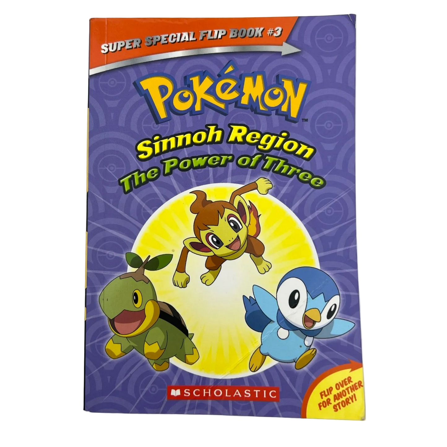 Pokémon Super Special Flip Book The Power of Three / Ancient Pokémon Attack Paperback Book