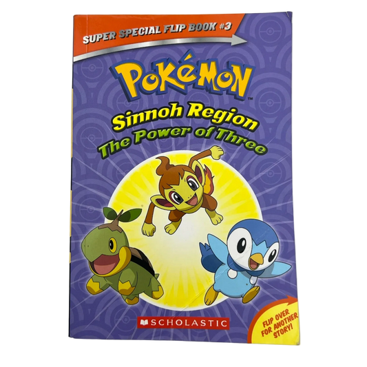 Pokémon Super Special Flip Book The Power of Three / Ancient Pokémon Attack Paperback Book