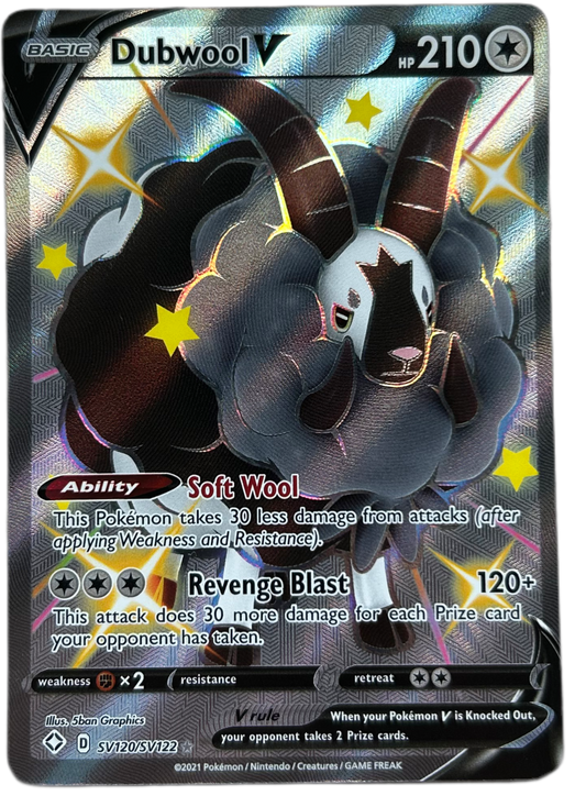 Dubwool V #SV120 Shining Fates