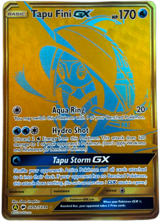Tapu Fini #SV92 Hidden Fates