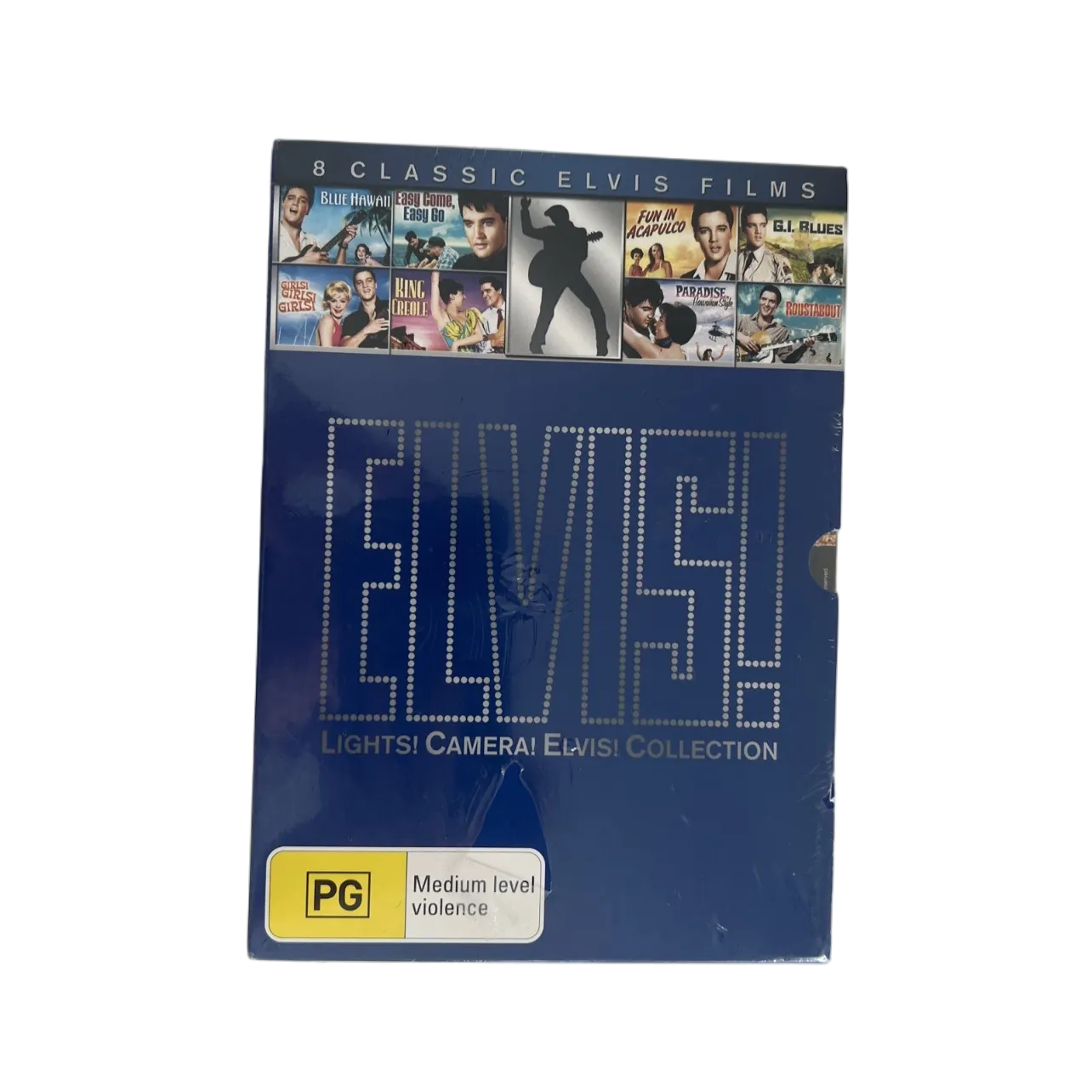 Lights Camera Elvis 8 Classic Film Collection Collector's DVD Set New & Sealed