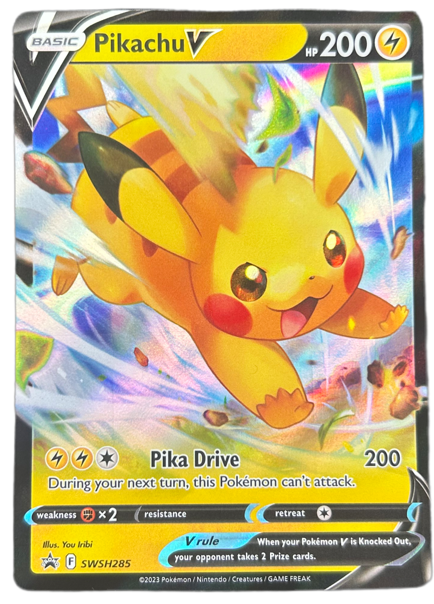 Pikachu V #SWSH285 Promo