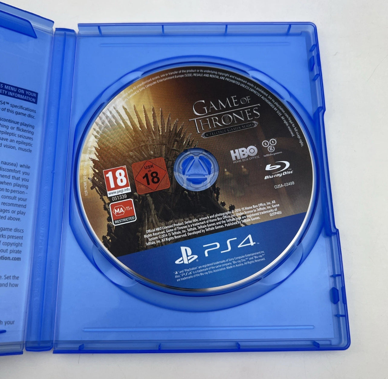 Game of Thrones: The Telltale Series PS4 Game